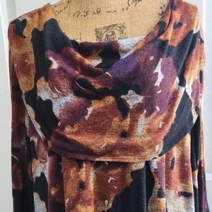 CJ Banks Women's 2X Plus Pullover top* Pretty colors Black, Rust, White